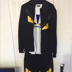 New Fendi track suit.